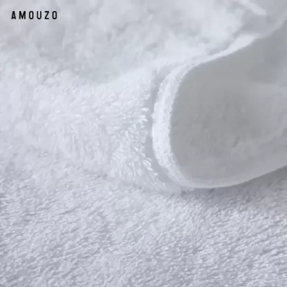 成人加大加厚純白色純棉浴巾柔軟吸水澡巾