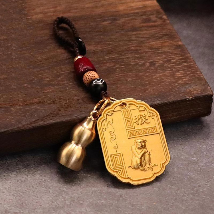 十二生肖马上貴人鑰匙扣