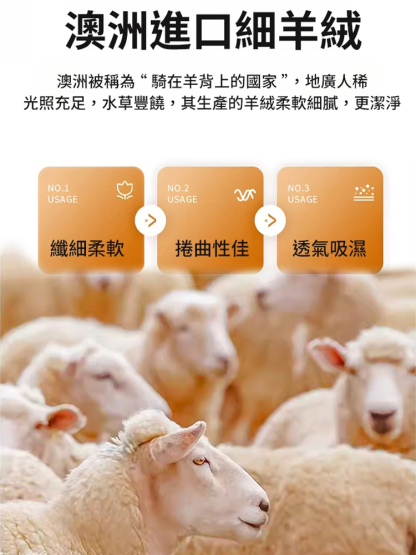 加長保暖羊絨護膝