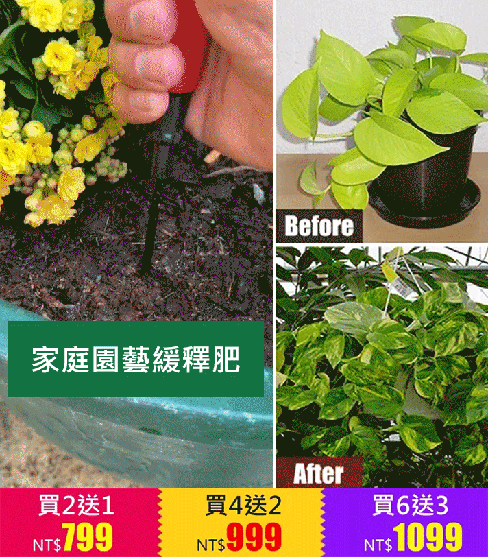 懶人養花神器花開爆滿盆植物通用緩釋肥