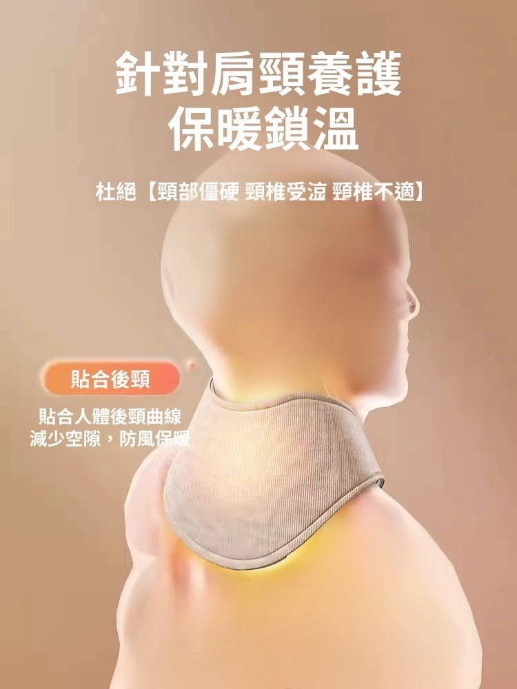 【頸椎病剋星】升級暖兜德絨護頸