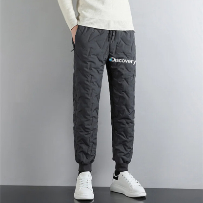 加絨加厚羊羔絨防水衛褲