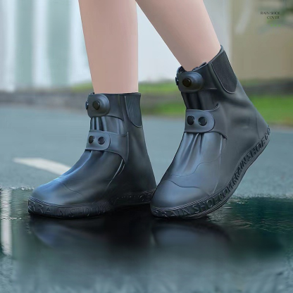 防水防滑加厚耐磨戶外雨靴套