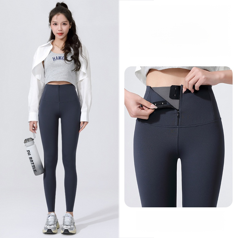 高腰收腹塑形芭比褲