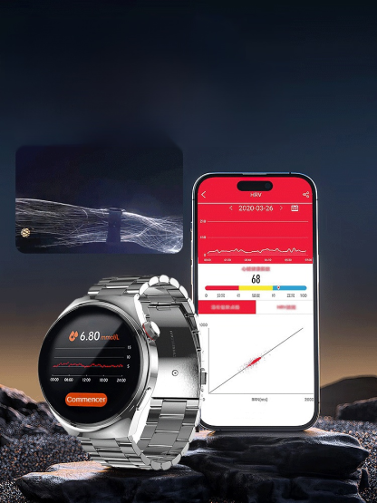 鋼帶Watch4 Pro血糖手錶