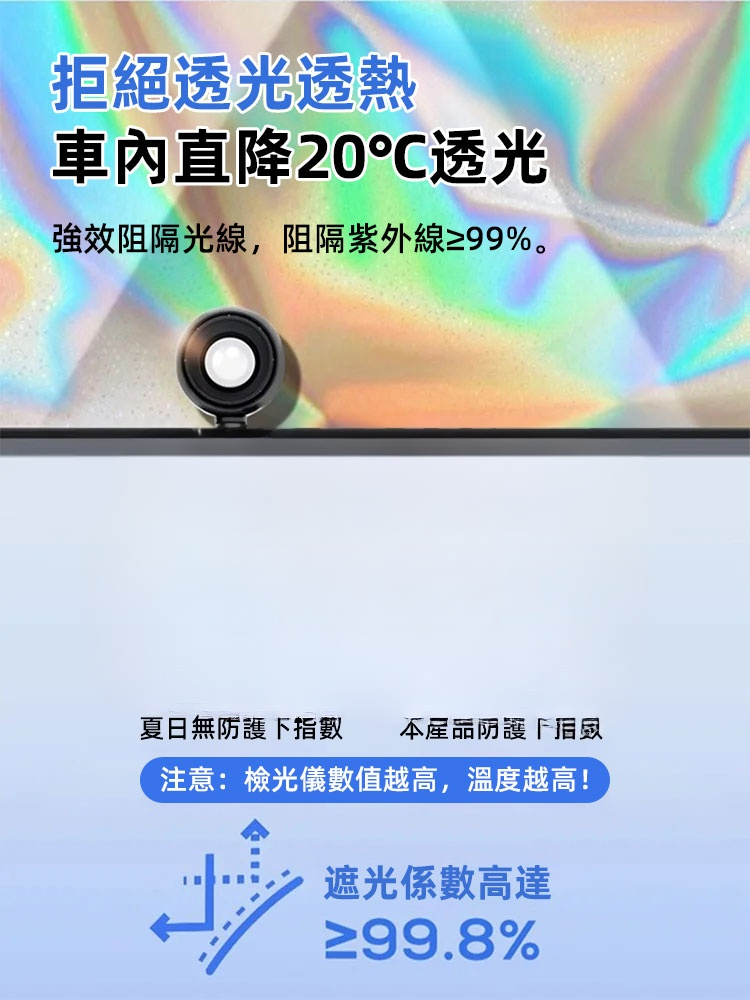 鐳射汽車防曬遮陽檔