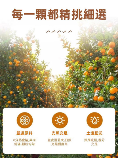 止咳良方甘草冰糖金桔果