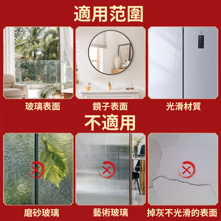 新年裝飾發財靜電貼
