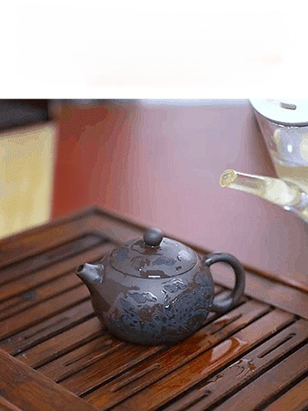 【遇熱變色】龍鳳呈祥紫砂壺
