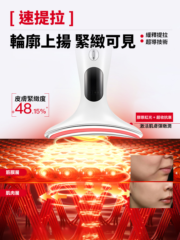 【1秒提拉】電動美容儀