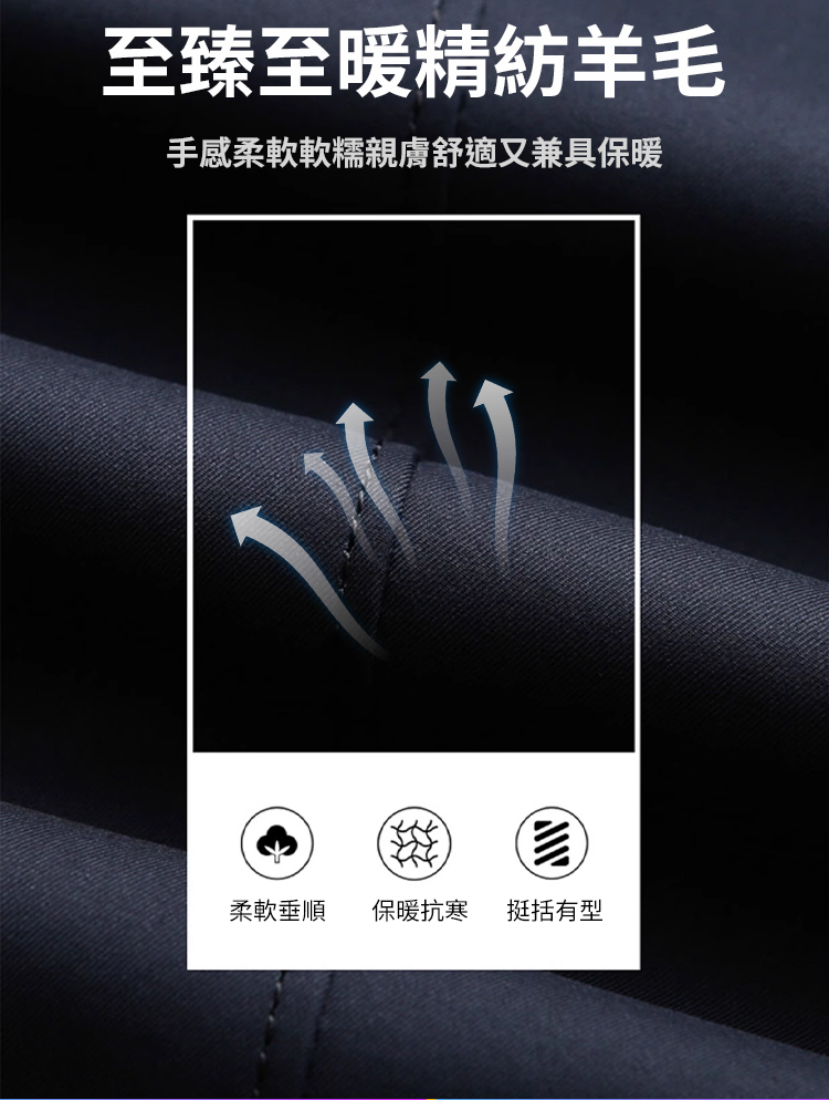 中長款商務風衣外套