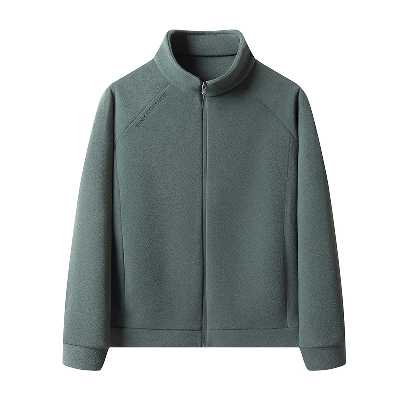 【保暖禦寒】中老年男女同款雙面搖粒絨外套