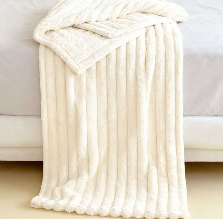 高品質法蘭絨加厚保暖毛毯