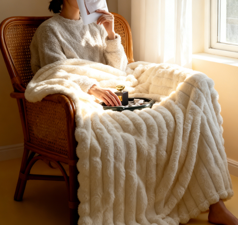 高品質法蘭絨加厚保暖毛毯