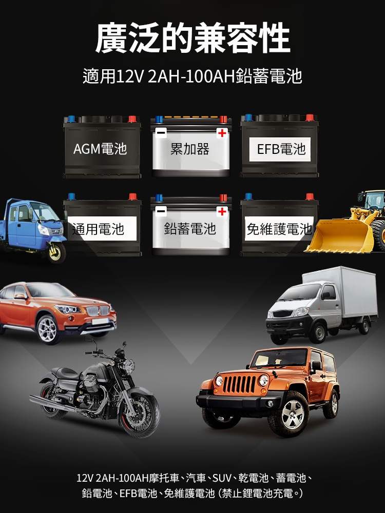 FAST汽車電瓶充電器