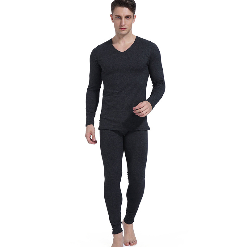 男士無痕保暖內衣套裝