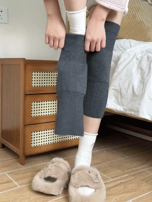 羊絨保暖蓄熱輕薄護膝