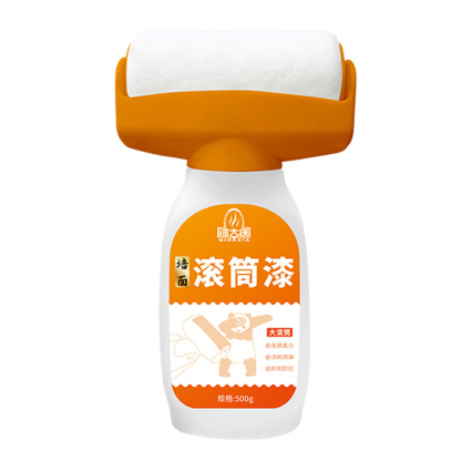 附滾筒橙瓶牆面修補漆