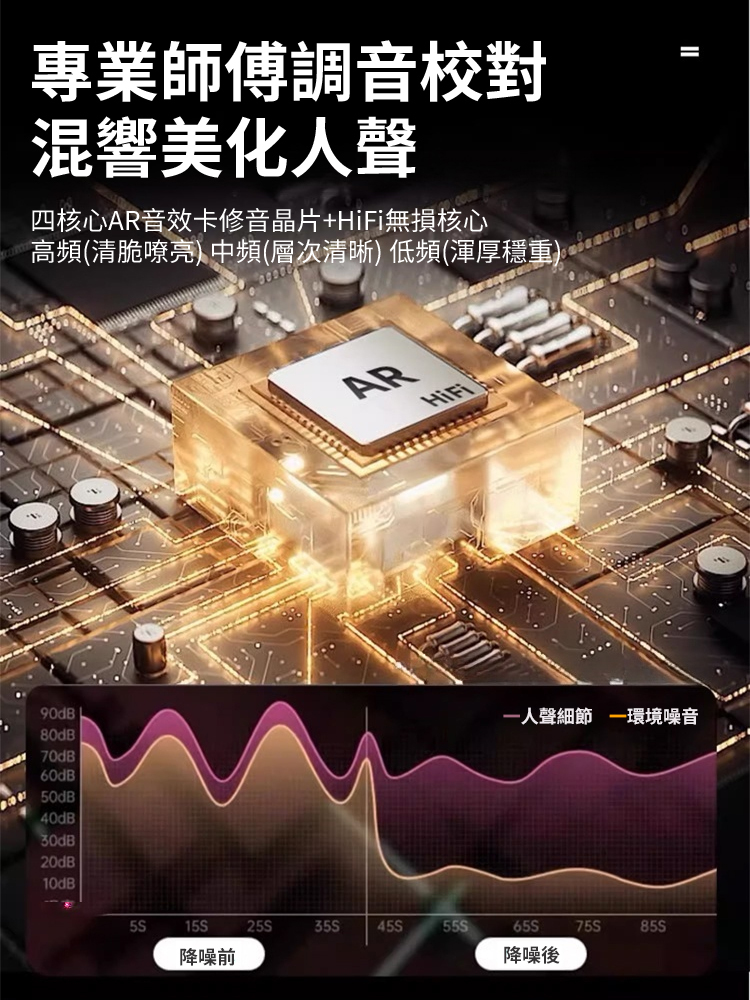 【送雙麥】便攜K歌藍牙音響