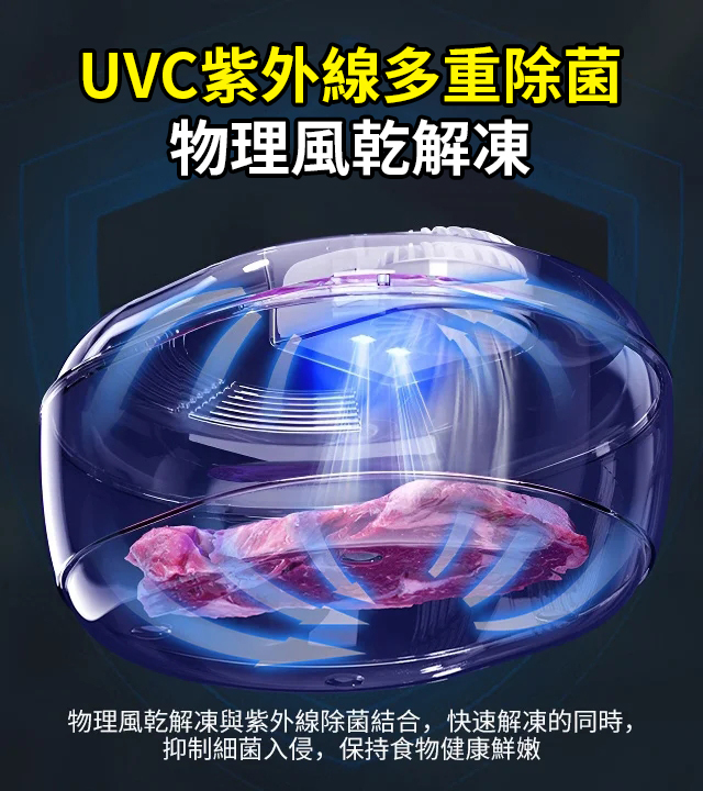 【超快速解凍】六合一霧化款快速解凍神器