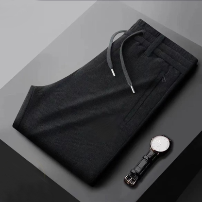 綿羊毛男士寬鬆直筒褲