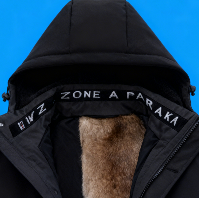 男士皮草派克服