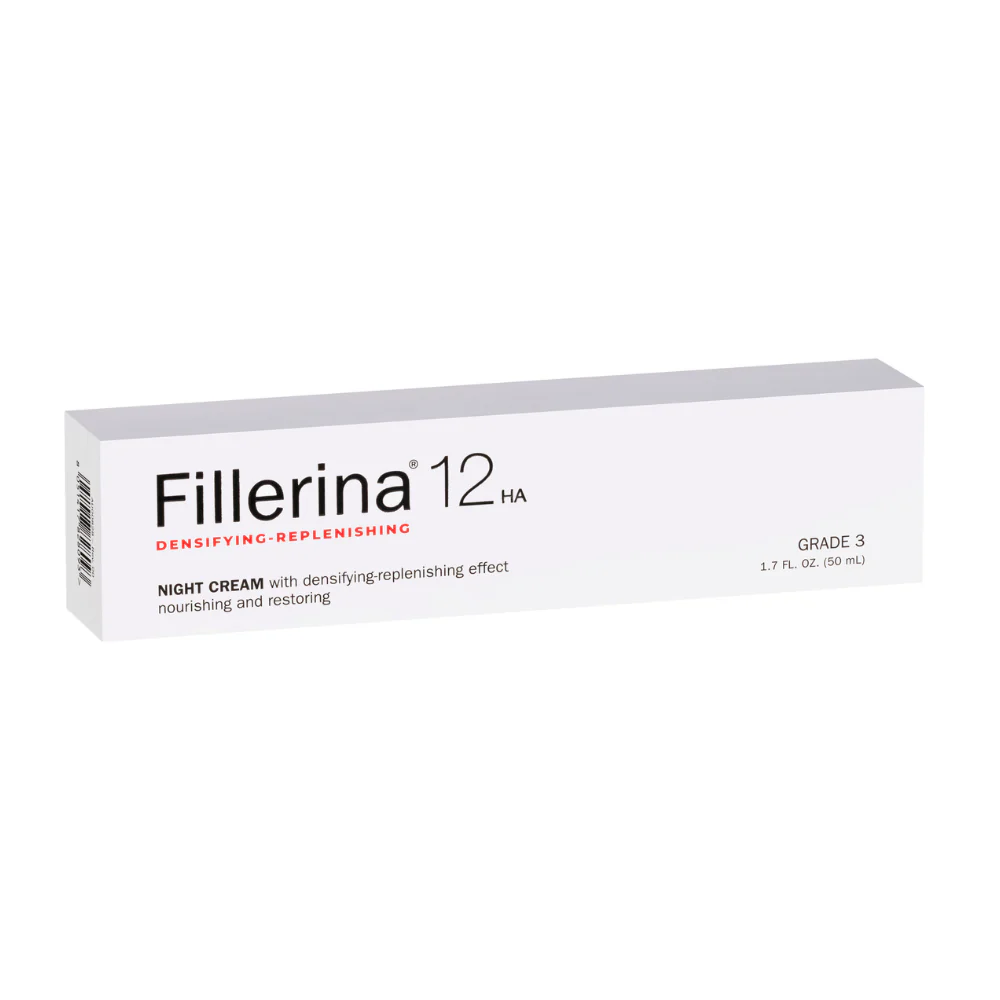 Crème De Nuit FILLERINA 12HA Grade 3 – 50 Ml – Neuf Original, Labo Fillerina