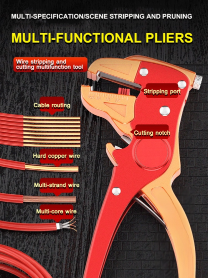 Multifunctional Duckbill Wire Stripper