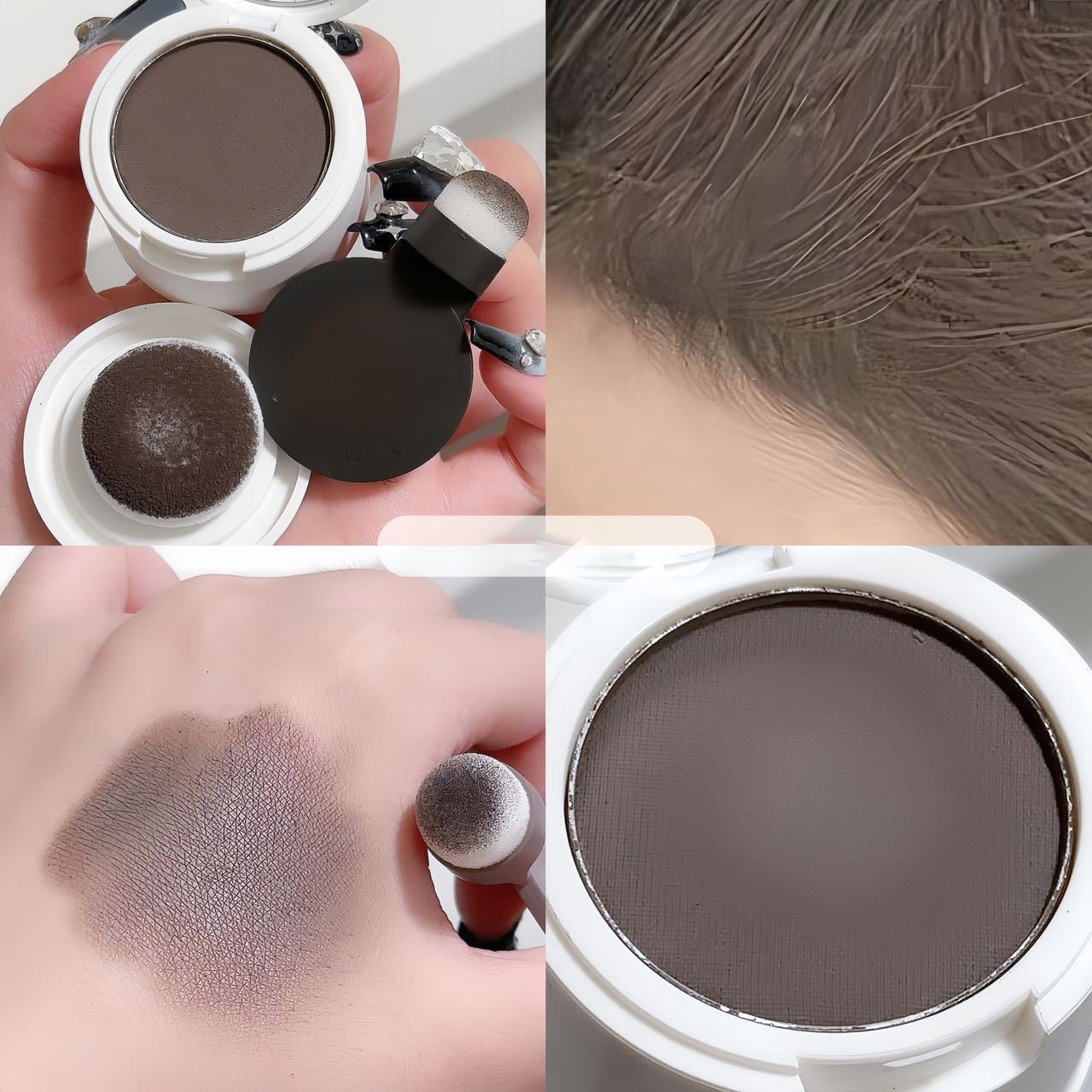 Waterproof and Sweatproof Root Touch Up Hair Powder