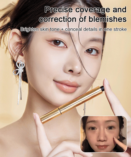 Brush-on concealer pen