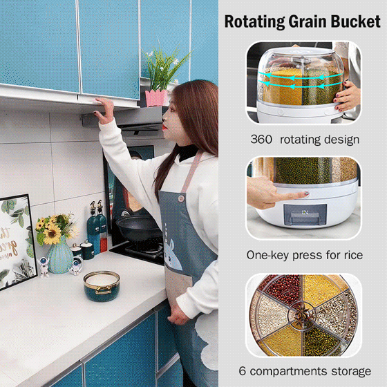Rotating Grain Bucket