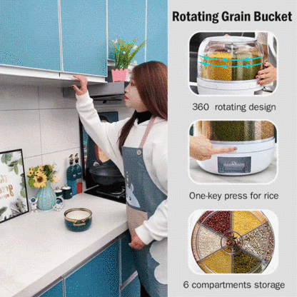 Rotating Grain Bucket