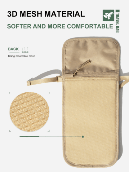 Multifunctional Anti-theft Travel Document Bag