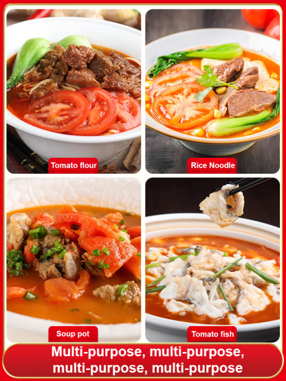 Ten Tomatoes and a Bowl of Soup】0Fat 0 Sugar Reduced Fat Tomato Soup