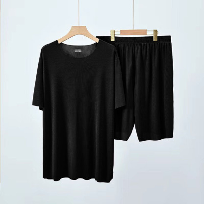 Couple's Cool Feeling Ice Silk Pajamas