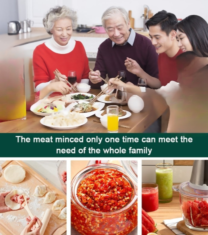 German stainless steel electric food processor