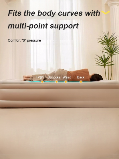 One button start fully automatic inflatable mattress outdoor camping portable