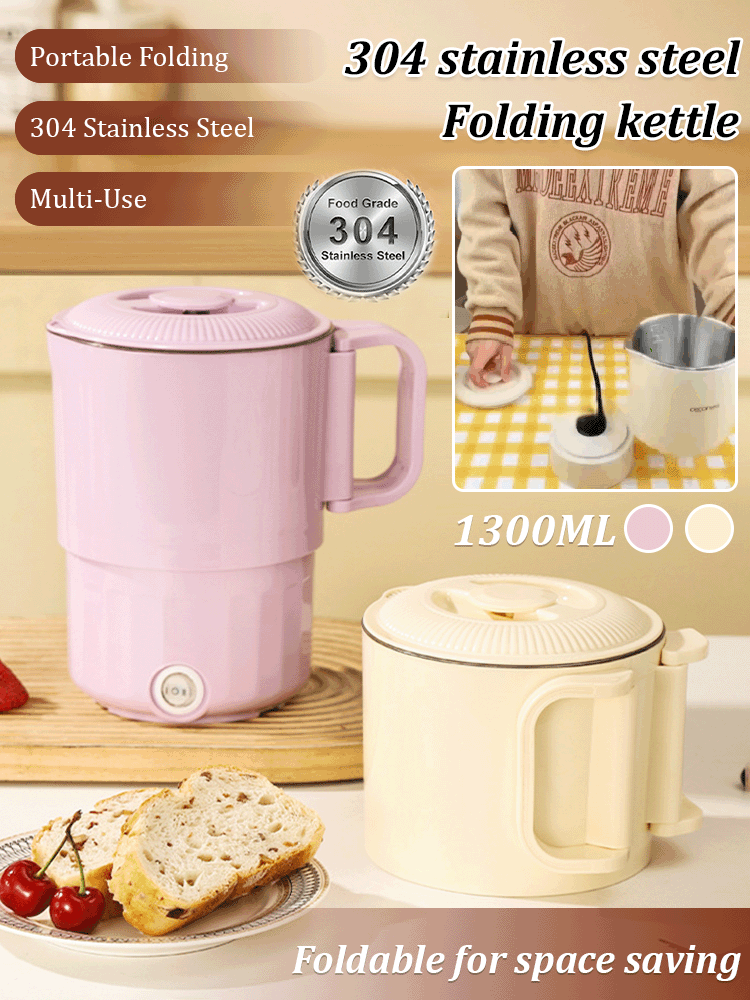 304 Stainless Steel Folding Kettle