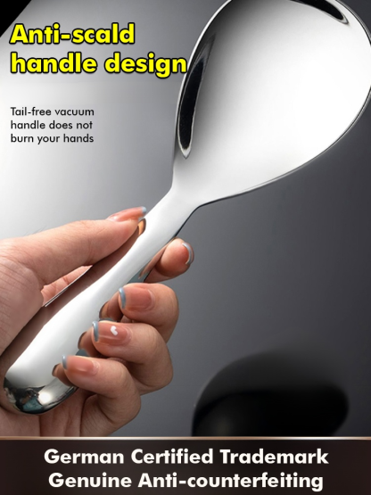 Thickened stainless steel non-stick rice spoon