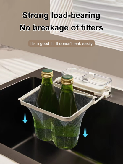 Suction Cup Sink Filter Rack