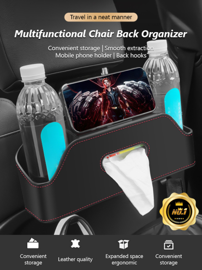 Car multifunctional storage organizer