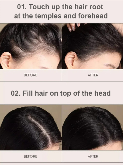 Waterproof and Sweatproof Root Touch Up Hair Powder