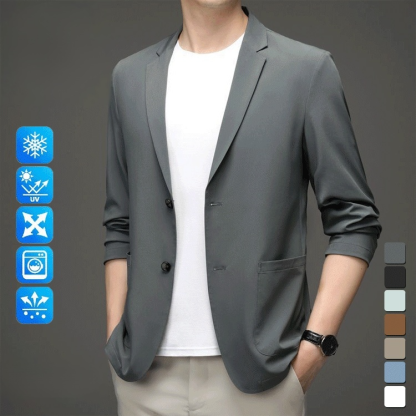 Men's lightweight casual suit jacket