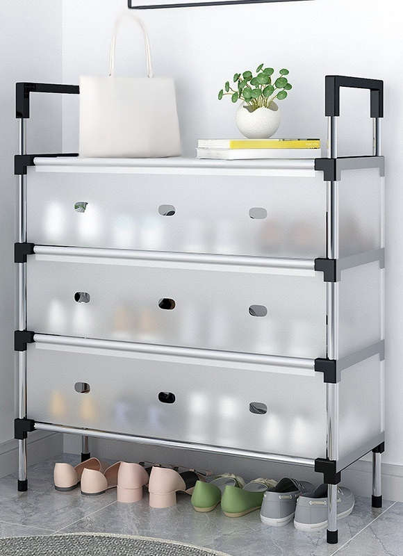 Space Saving Multi-Layer Dustproof Shoe Rack