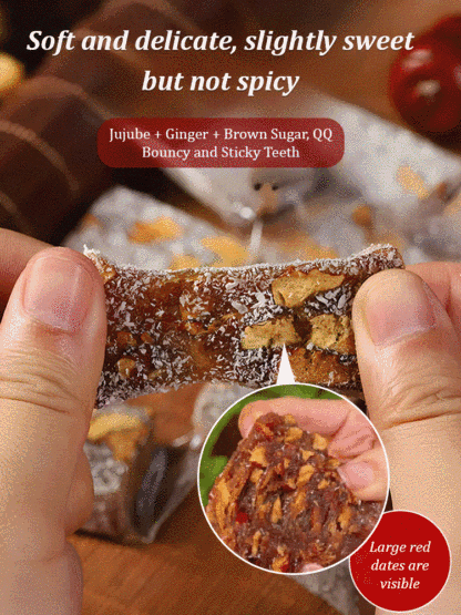 Nourishing and Beautifying Ginger Jujube Cake