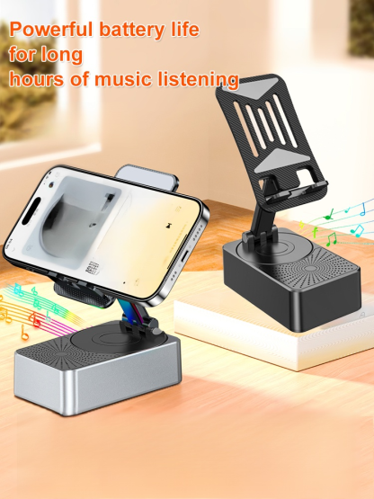 Smart Bluetooth audio charging treasure 3-in-1 stand