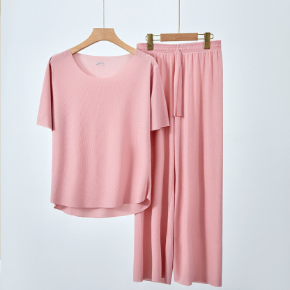 Couple's Cool Feeling Ice Silk Pajamas