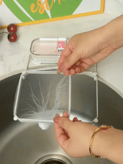 Suction Cup Sink Filter Rack