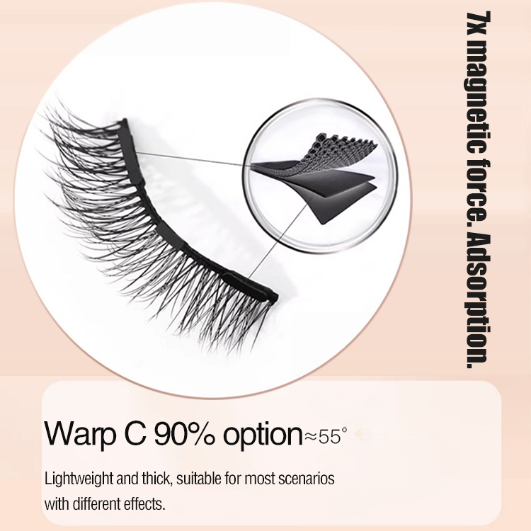 GK - Natural Soft Magnetic False Eyelashes