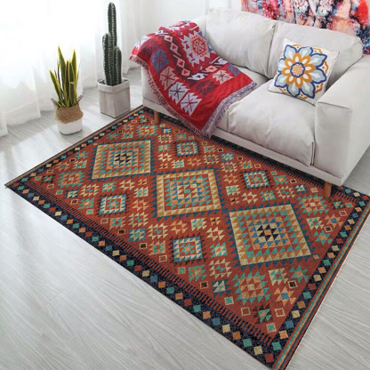 High-density Bohemian carpet